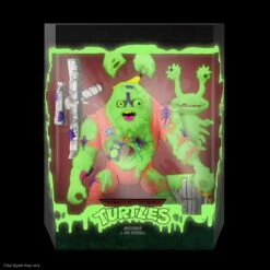 SUPER7 TMNT ULTIMATES! Wave 4 - Muckman & Joe Eyeball (Glow) [NYCC] -Cheap SUPER7 Store UL TeenageMutantNinjaTurtles W4 MUCKMANandJOEEYEBALL Glow Box Open Glow 2048