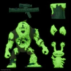 SUPER7 TMNT ULTIMATES! Wave 4 - Muckman & Joe Eyeball (Glow) [NYCC] -Cheap SUPER7 Store UL TeenageMutantNinjaTurtles W4 MUCKMANandJOEEYEBALL Glow Glow 2048