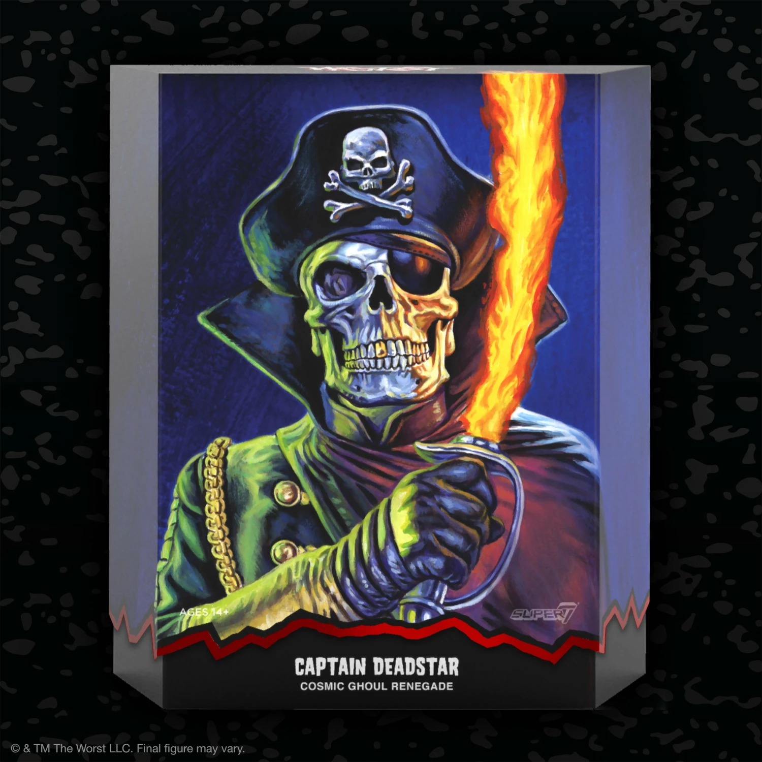 SUPER7 The Worst ULTIMATES! Wave 1 - Captain Deadstar 4 SUPER7 The Worst ULTIMATES! Wave 1 - Captain Deadstar - Image 4