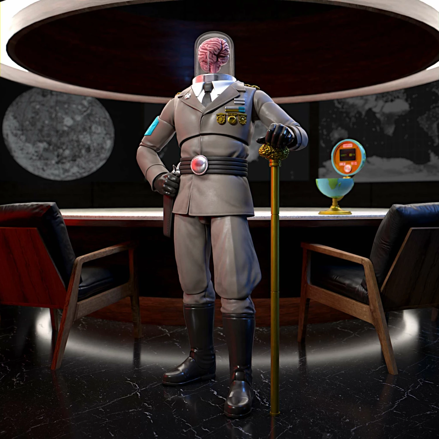 SUPER7 The Worst ULTIMATES! Wave 3 - Killer Bat & Cortex Commander 2 SUPER7 The Worst ULTIMATES! Wave 3 - Killer Bat & Cortex Commander - Image 2