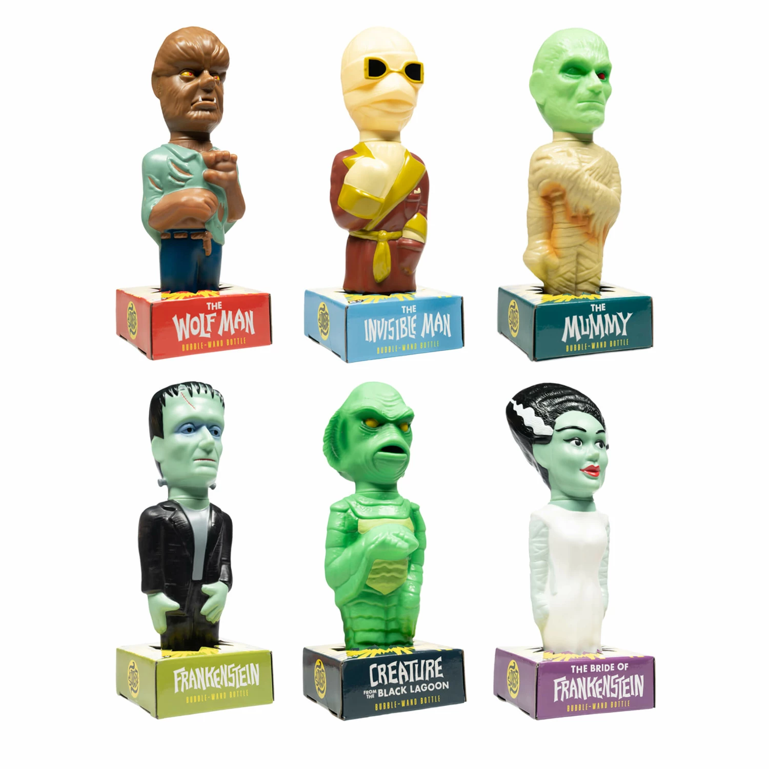 SUPER7 Universal Monsters Super Soapies - Full Color - Set Of 6 1 SUPER7 Universal Monsters Super Soapies - Full Color - Set Of 6